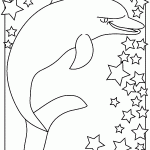 golfinhos para colorir ebd